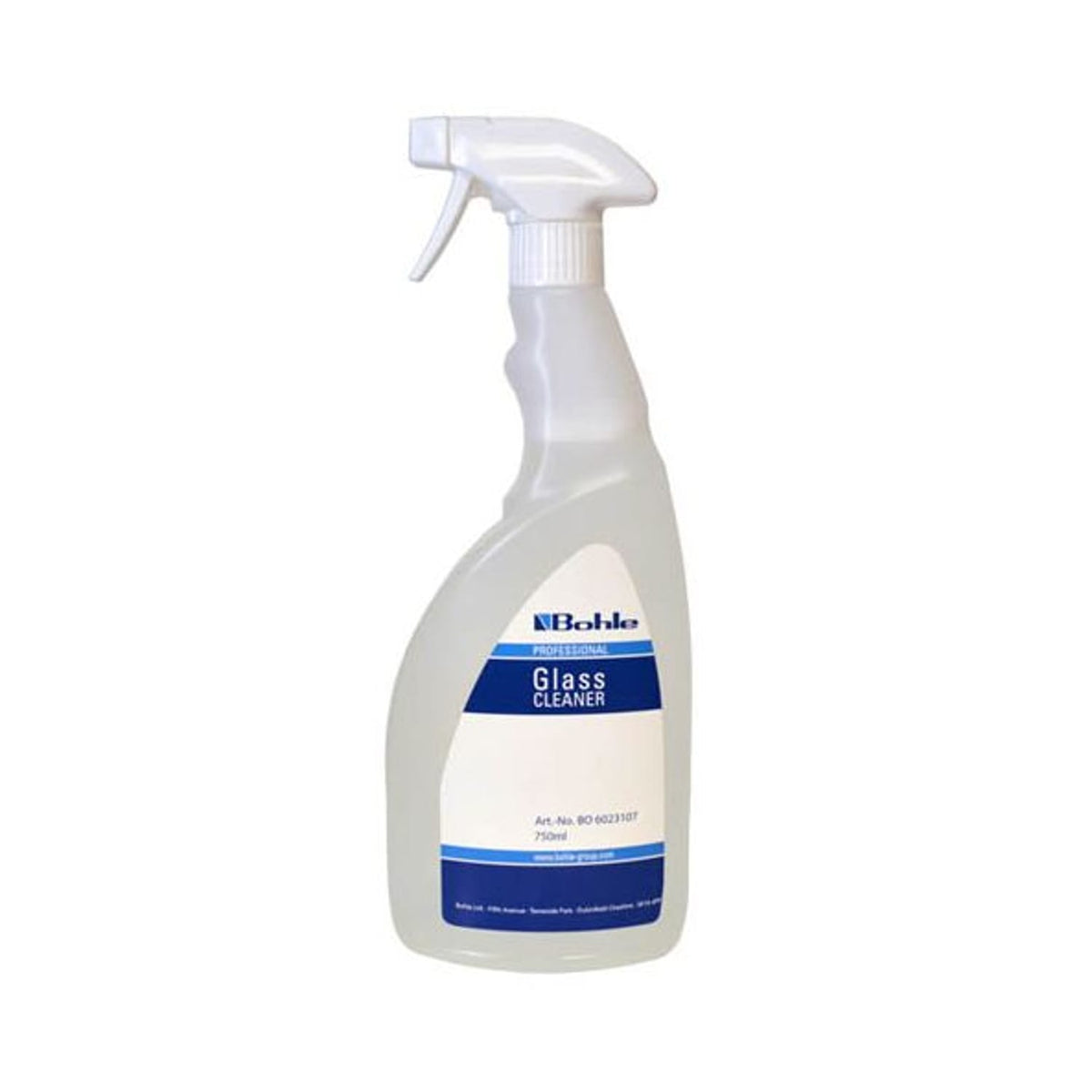 Bohle Glass Cleaner Spray Non Aerosol 750ml Bottle (6 Pack)