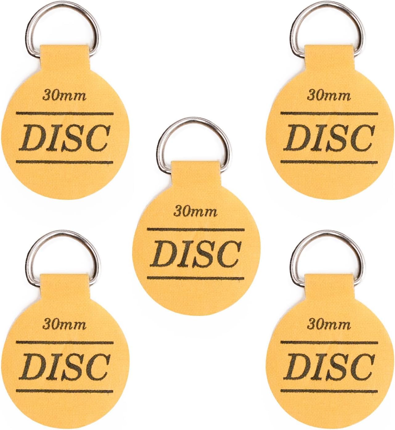 Disc Plate Hangar for Walls - Invisible Self Adhesive Plate Holder 5 Pack (1"/30mm)