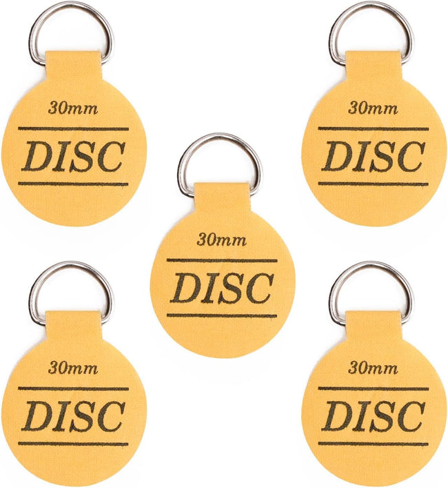 Disc Plate Hangar for Walls - Invisible Self Adhesive Plate Holder 5 Pack (1"/30mm)