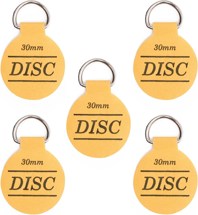 Disc Plate Hangar for Walls - Invisible Self Adhesive Plate Holder 5 Pack (1"/30mm)