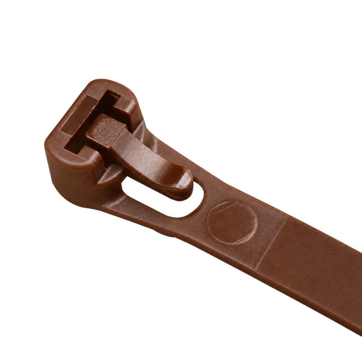 Brown Releasable Cable Ties 250mm x 7.6mm, Pack of 100 – Strong Zip Ties