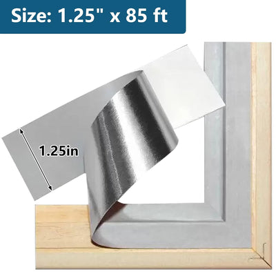 Lineco Picture Frame Sealing Tape Self-Adhesive Grey, 3.2cm x 25m