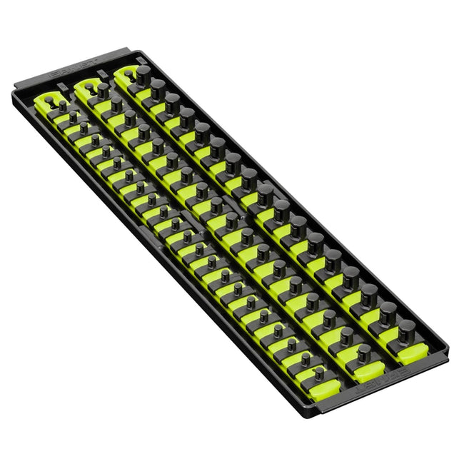 Ernst 8460HV Socket Boss Storage Organiser Rail® 3-Rail Twist Lock 18" HIVIZ