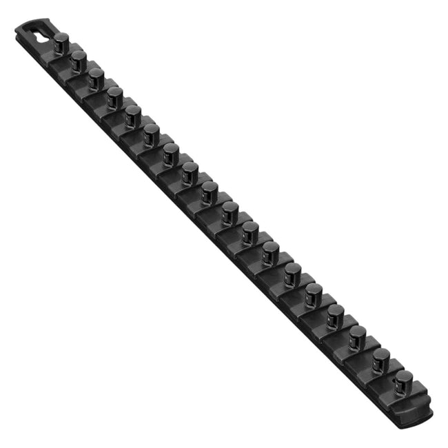 Ernst 8421 18" Socket Organiser with 18 3/8" Twist Lock Clips Black