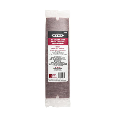 Hyde 09938 Net Abrasive Sanding Sheets 150 Grit (10 pack)