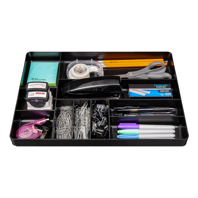 Ernst Tool Organiser Tray Black 10 Compartments 5011