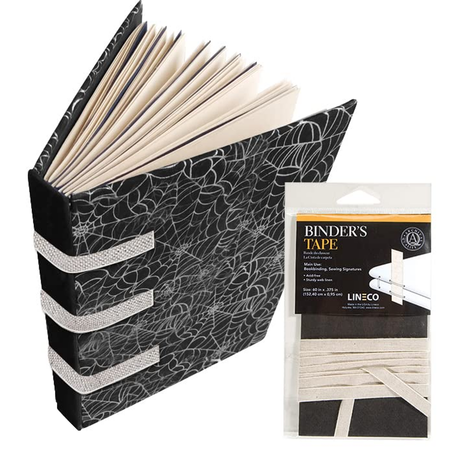 Lineco Bookbinding Tape Web Linen 152cm x 1cm Neutral