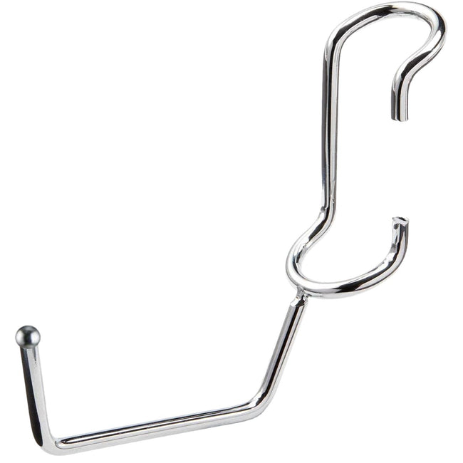 PoleHooks Chrome Wire Shelving Utility Hooks (5 Pack)