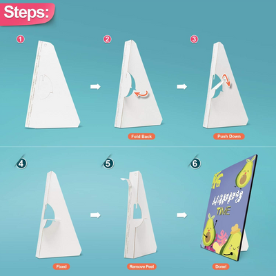 Lineco Easel Back Self Adhesive White 15" (38.1cm) 25 Pack