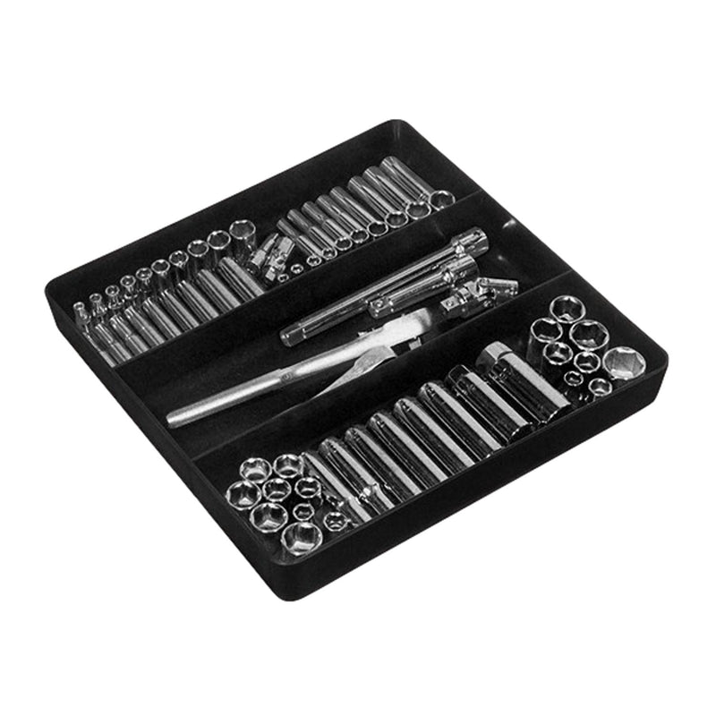 Ernst Tool Organiser Tray Black 3 Compartment 5021