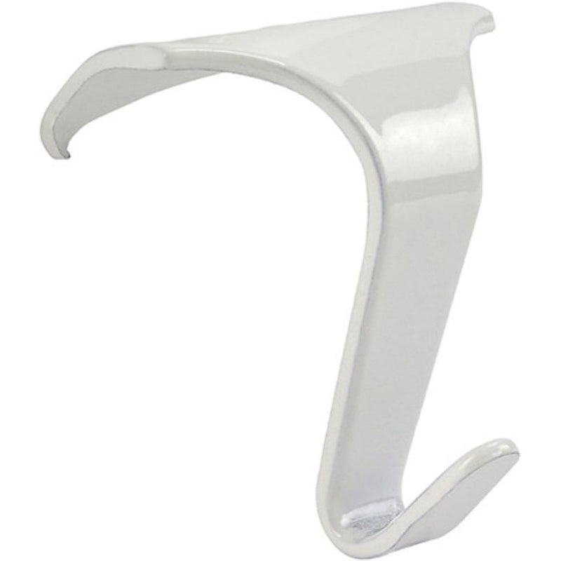 Taskar White Heavy Duty Picture Rail Hooks (10 Pack)