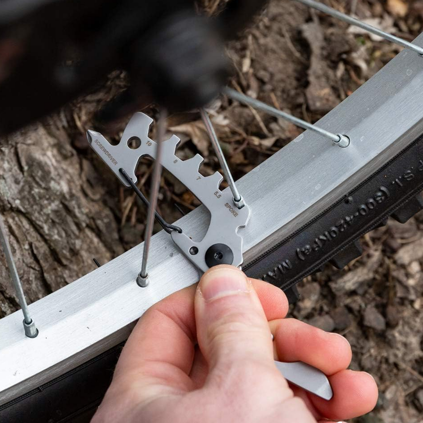 KeySmart Alltul Multi-tool Raptor for Keyring & Wallet Stainless Steel