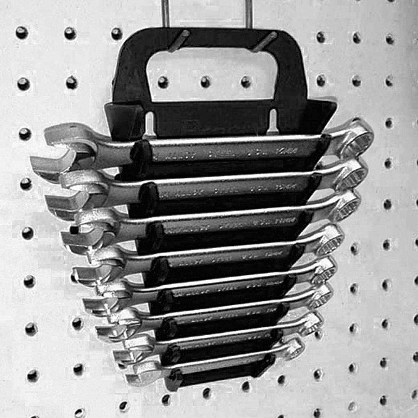 Ernst 15 Tool Gripper Spanner/Wrench Organiser Black 5089