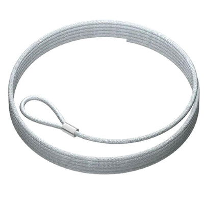 Steel Cable & Loop Picture Hanging Gallery Rail 2mm 1.5m Taskar_10