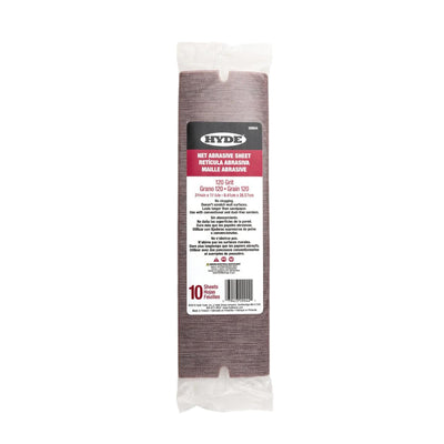 Hyde 09944 Net Abrasive Sanding Sheets 120 Grit (10 pack)