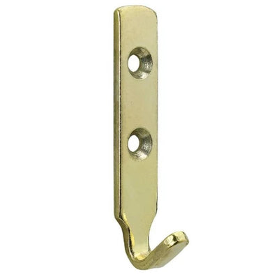 Heavy Duty Brass J Picture Mirror Hook 62mm x4