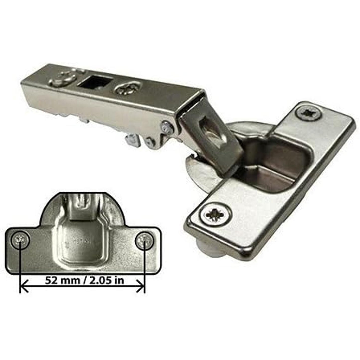 Hettich 9433 Intermat 110° Overlay Hinge 1029518