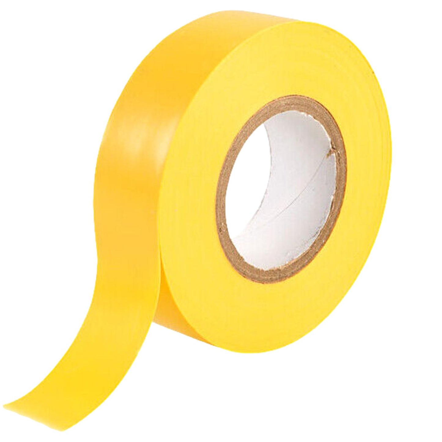 Electrical Insulation Tape PVC Flame Retardant Yellow 20m (5 Pack)