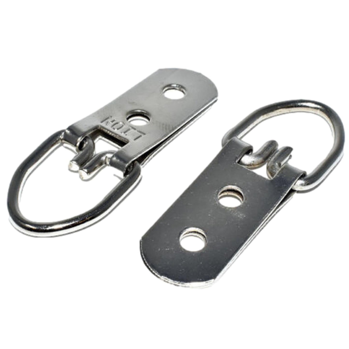 D Ring Heavy Duty Hanger Nickel 58mm/2.3" 20kg Pack of 10
