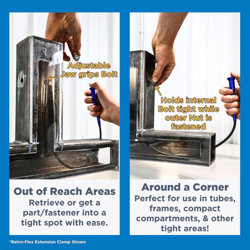 Tite-Reach Flexible Engineers Extension Clamp "Flash Flex"