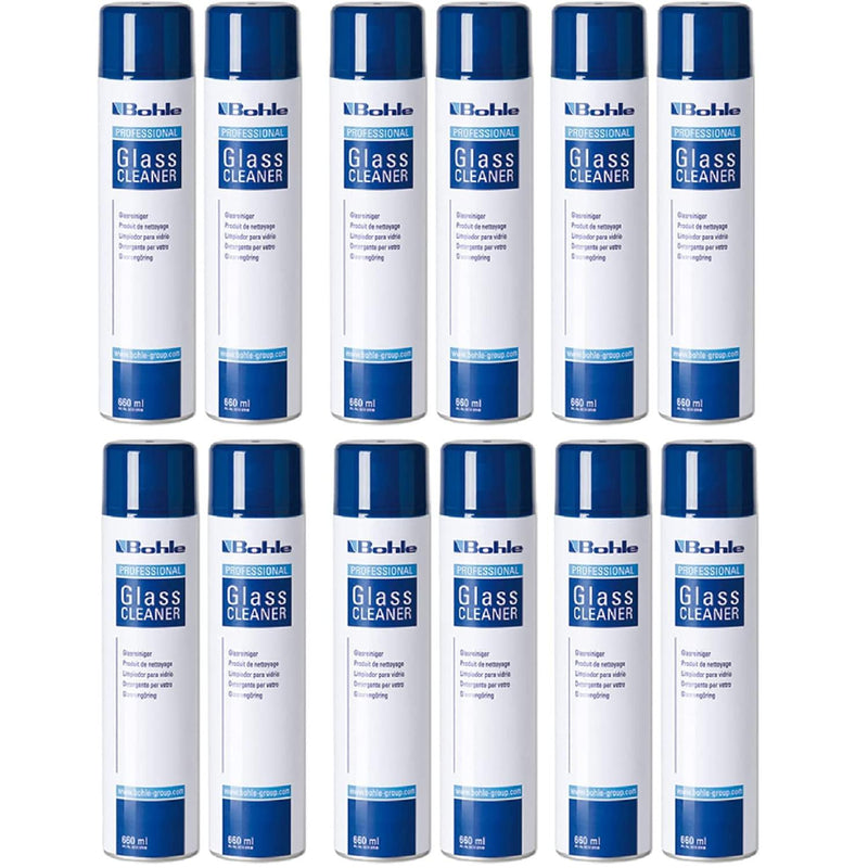 Bohle Glass Cleaner 660ml x 12 Cans