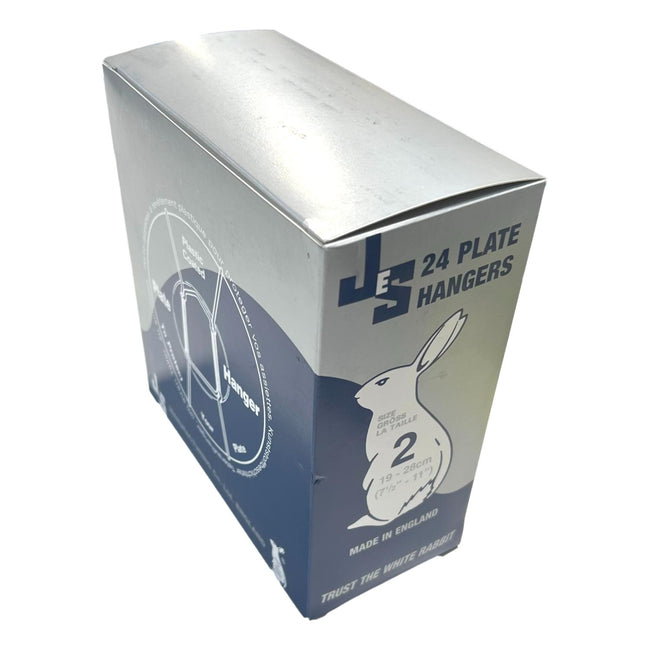 JES Hanging Plate Wire No 2 (19cm-28cm) Full Box of 24