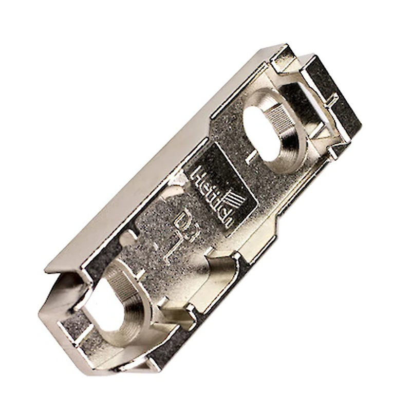 Hettich 9088245 Linear Hinge Mounting Plate 3mm (SIngle)