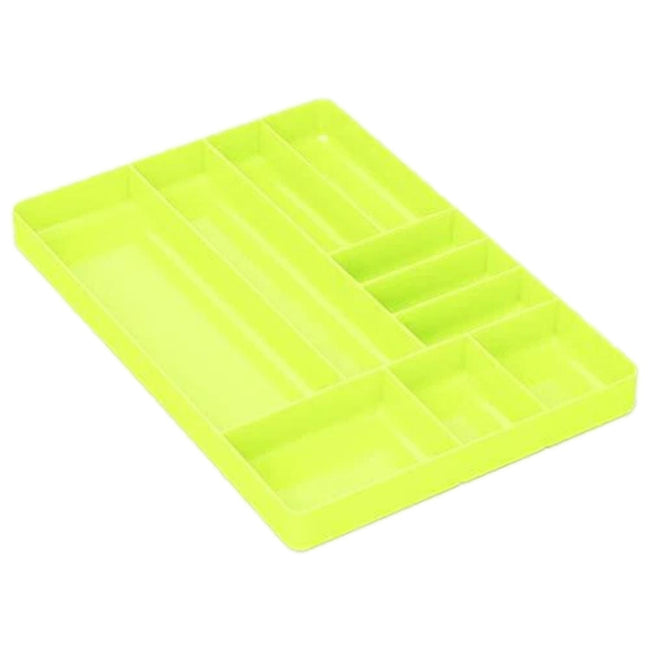 Ernst 5017HV Tool Organiser Tray Hi-Viz 10 Compartment 