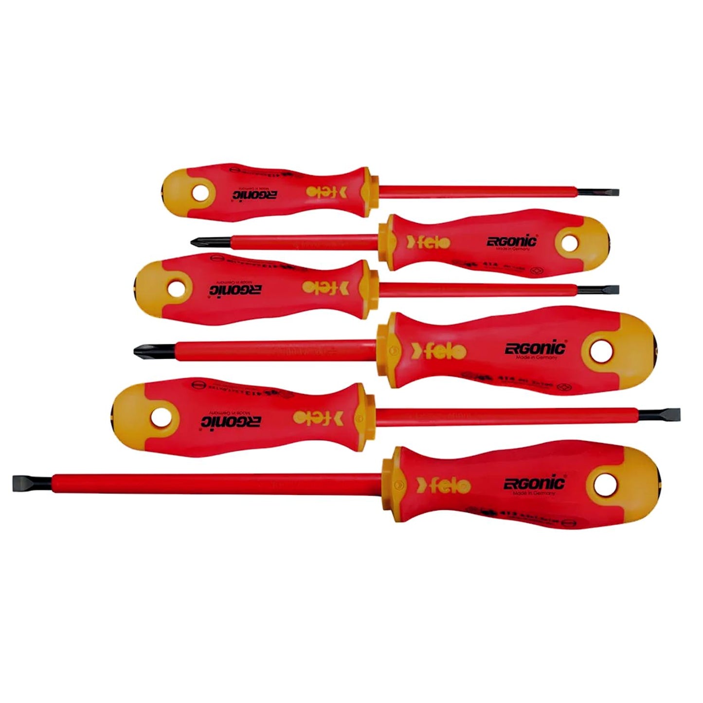 Felo Screwdriver Ergonic VDE SL / PH 6 Piece Set