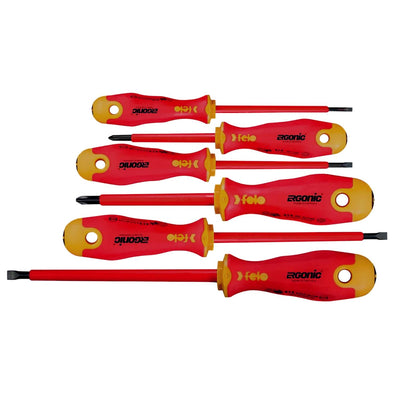 Felo Screwdriver Ergonic VDE SL / PH 6 Piece Set