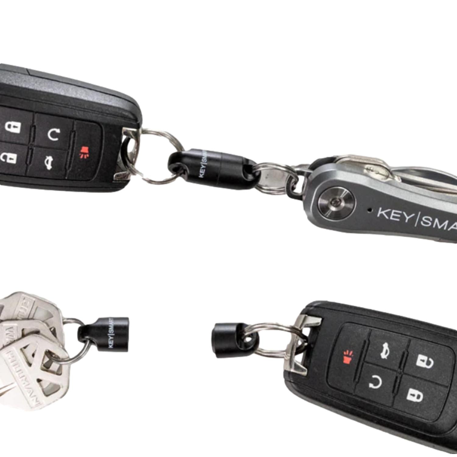 KeySmart MagConnect Magnetic Keyring Quick Connect Black – Go Hardware