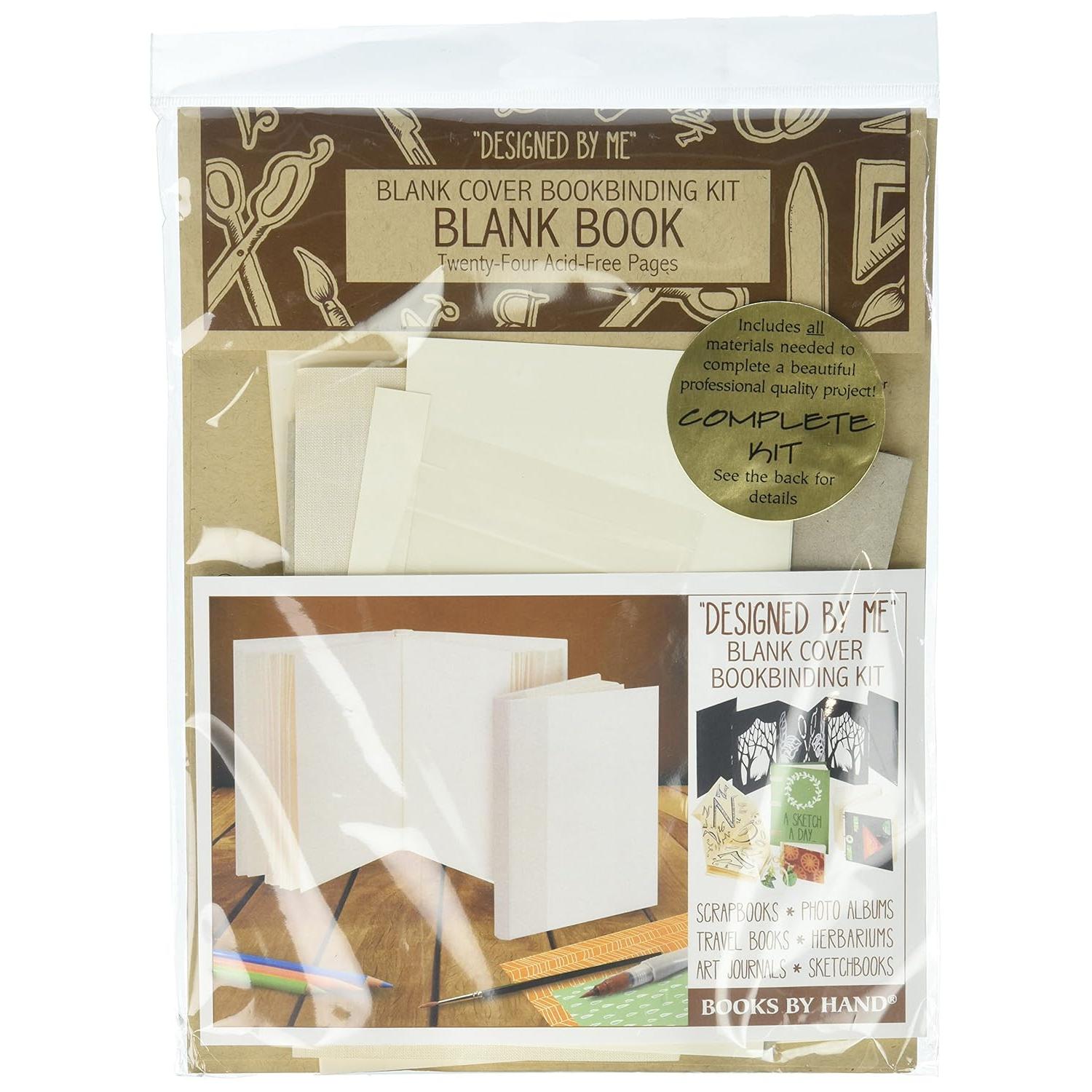 Blank Book Bookbinding Kit 24 Page by Books By Hand – Go Hardware