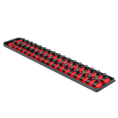 Ernst 8510 Socket Boss® Storage Organiser Rail Combo Pack 18" Red
