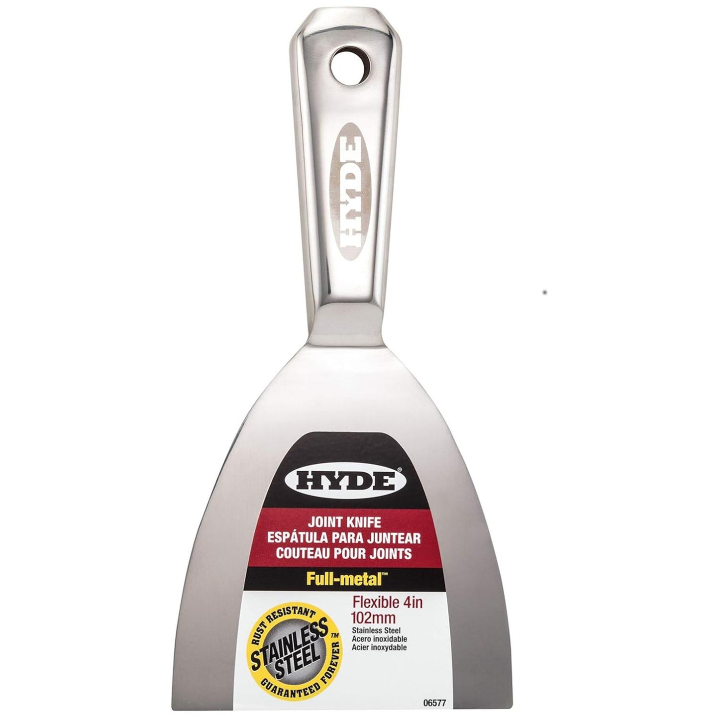 Hyde All Metal Stainless Steel Joint Knife 102mm / 4"