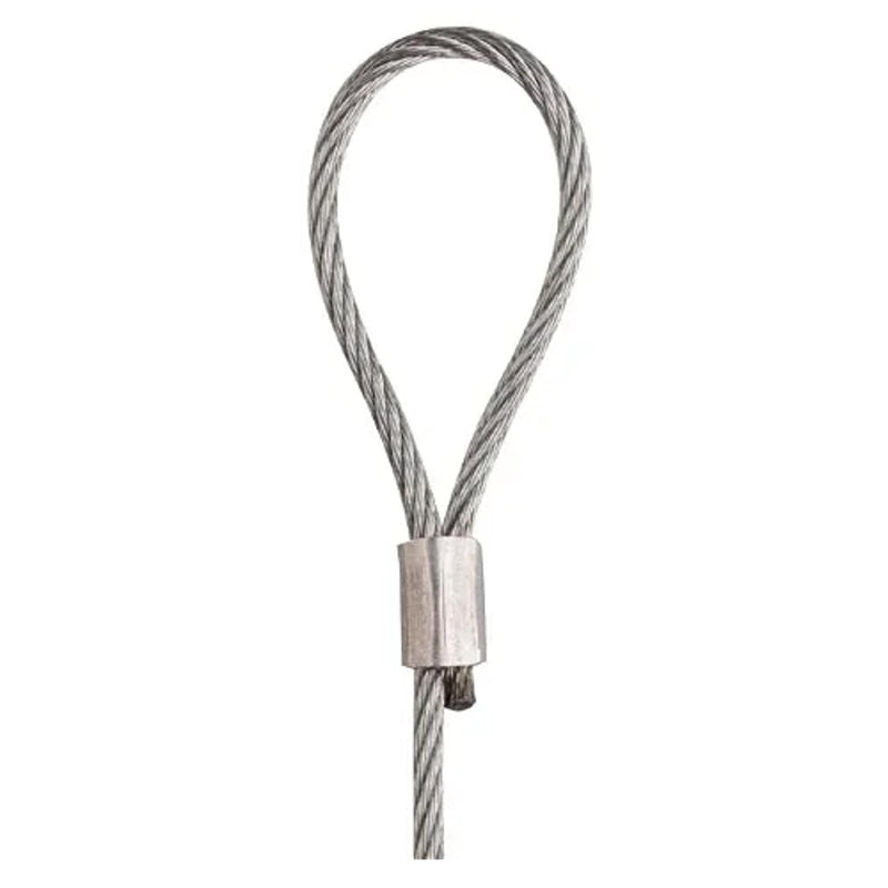 Steel Cable & Loop Picture Hanging Gallery Rail 2mm 1.5m Taskar_10