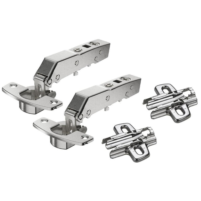 Hettich Sensys W45 8639i Corner Cabinet Hinges & Mounts (2 Pack)