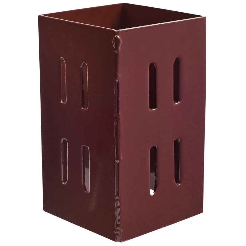 100mm Timber Fence Post Extender Red Oxide (1 Pack)