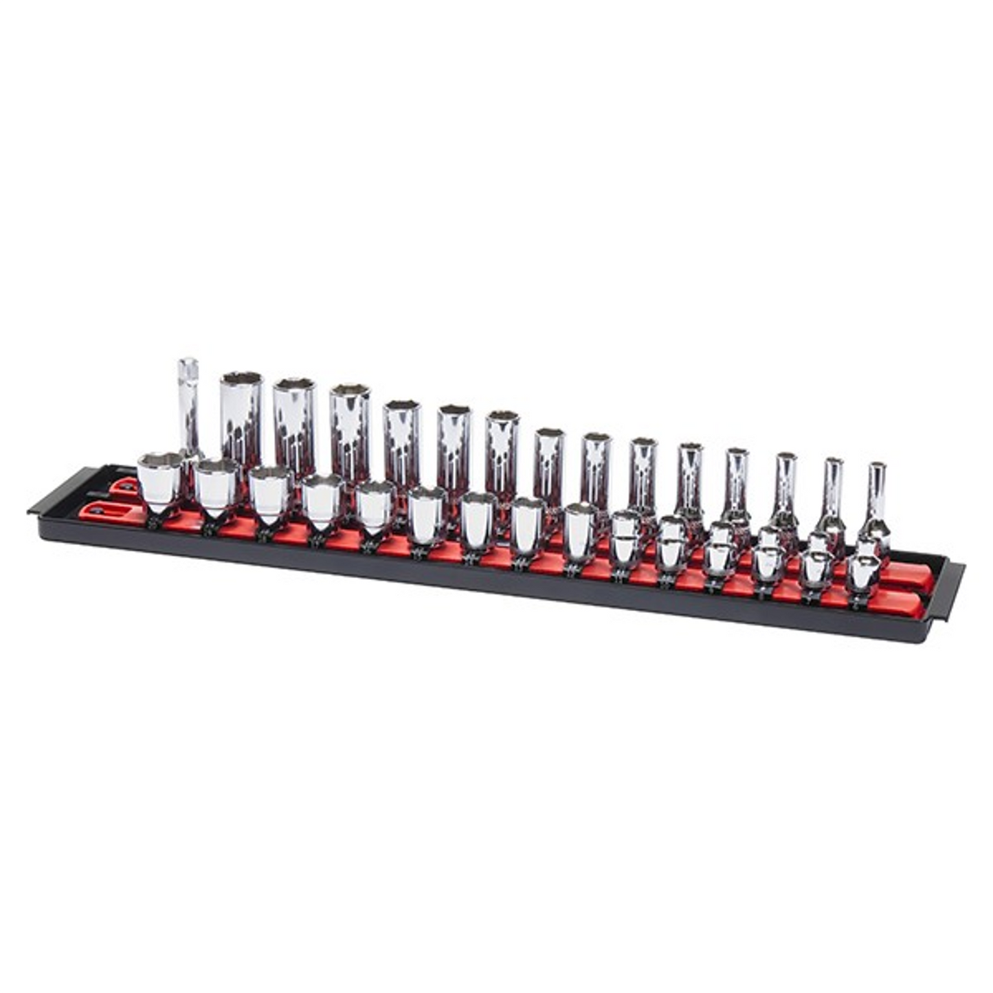 Ernst 8497 1/2" Socket Boss Storage Organiser Rail 2-Rail Twist Lock 13" Blue