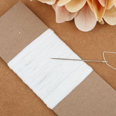Linen Thread Unwaxed 50 Yards by Books By Hand 
