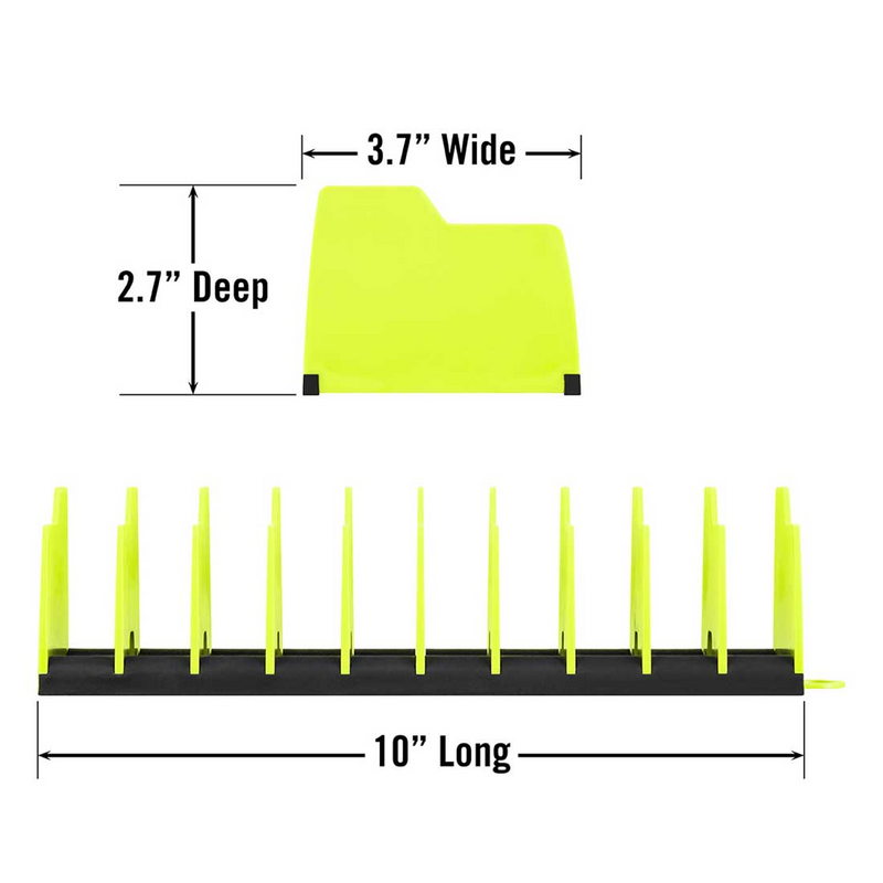 Ernst 10 Tool Plier Pro® Organiser Storage HIVIZ/Black 5505HV