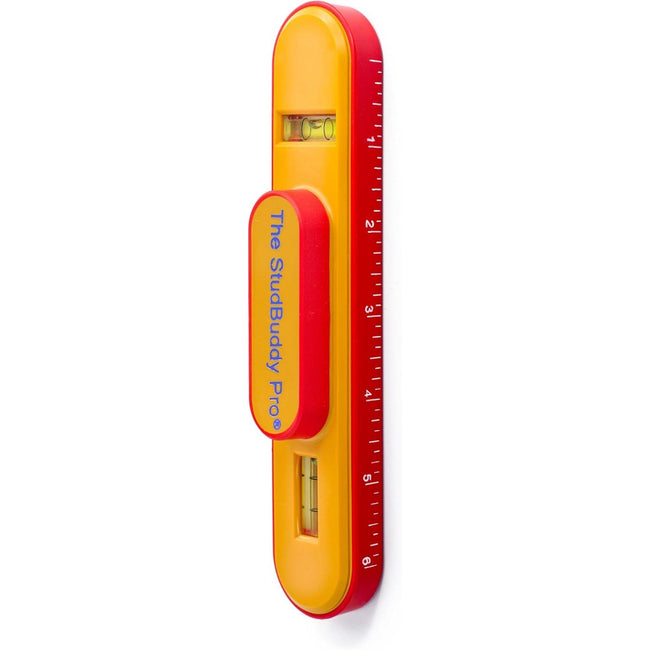 The StudBuddy Pro Magnetic Stud Finder & Spirit Level