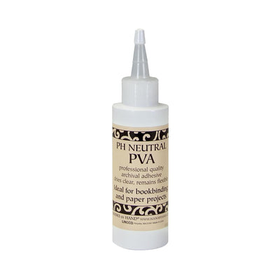 PVA Glue Adhesive Neutral pH 120ml by Books by Hand 