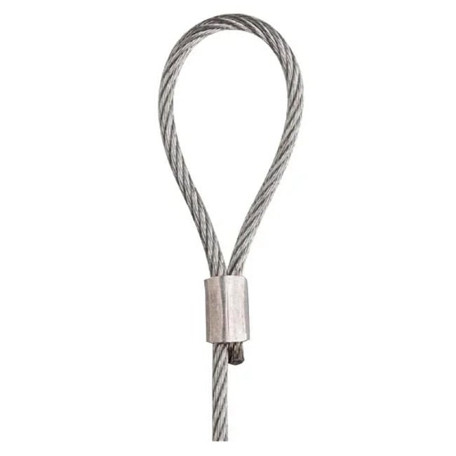 Steel Cable & Loop Picture Hanging Gallery Rail 2mm 1.5m Taskar_4