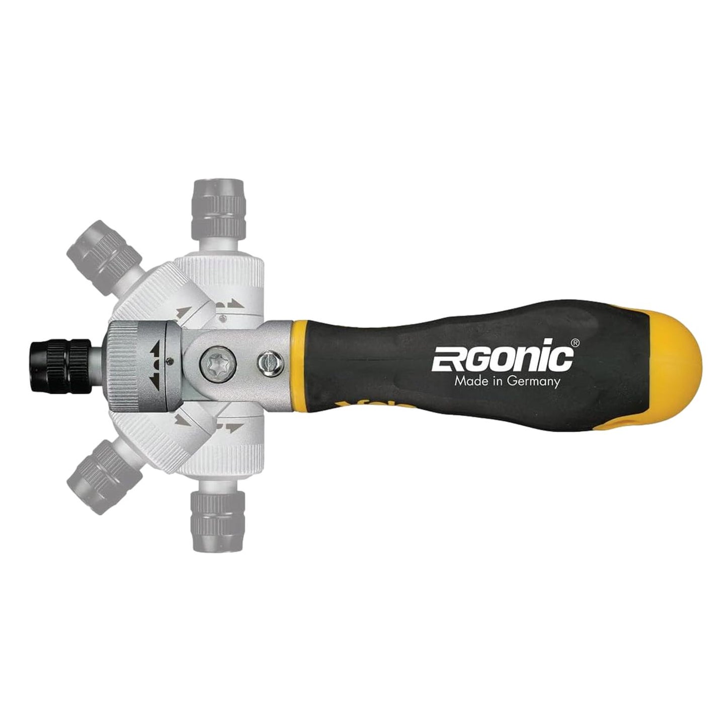 Felo Screwdriver Ergonic K Handle 1/4" 180 Degree Pivotable Ratchet 