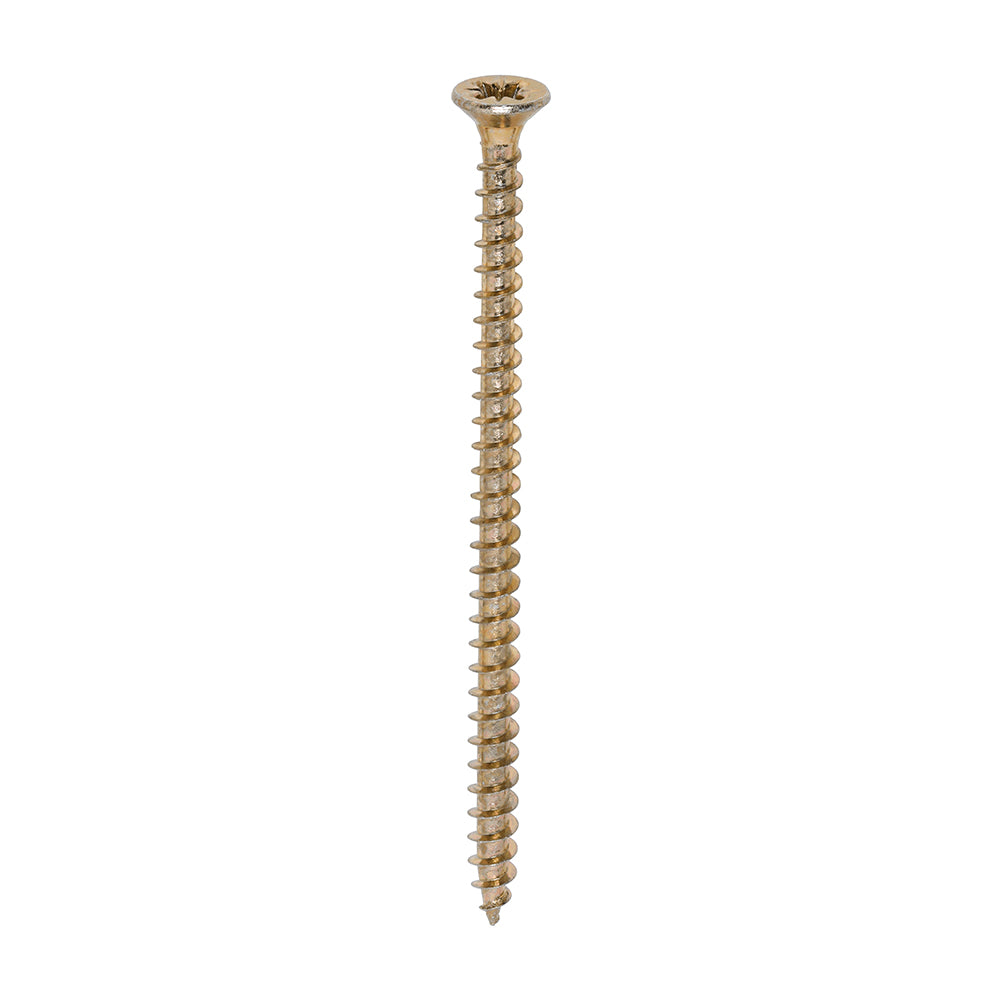 TimCo 4.0 x 70mm Yellow Wood Screw Pozi CS (200 Pack)