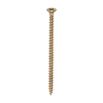 TimCo 4.0 x 70mm Yellow Wood Screw Pozi CS (200 Pack)
