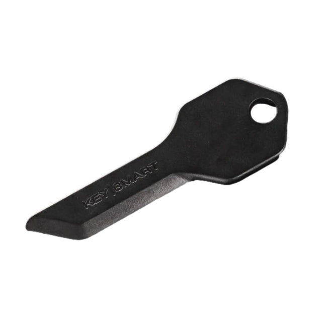KeySmart Box Cutter Finger-Friendly Keyring Black