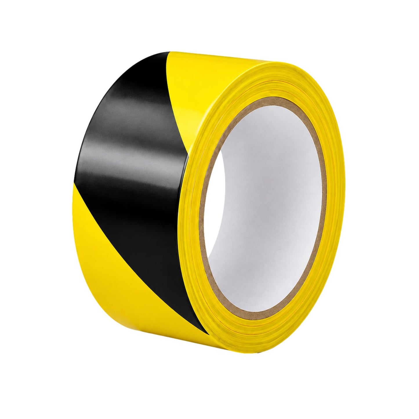 Self Adhesive Hazard Warning Floor Marking Tape Black & Yellow 50mm x 33m