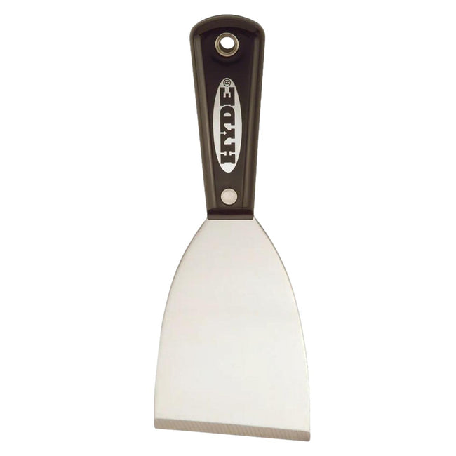 Hyde 02400 Stiff Chisel Scraper 76mm (3") Black & Silver 
