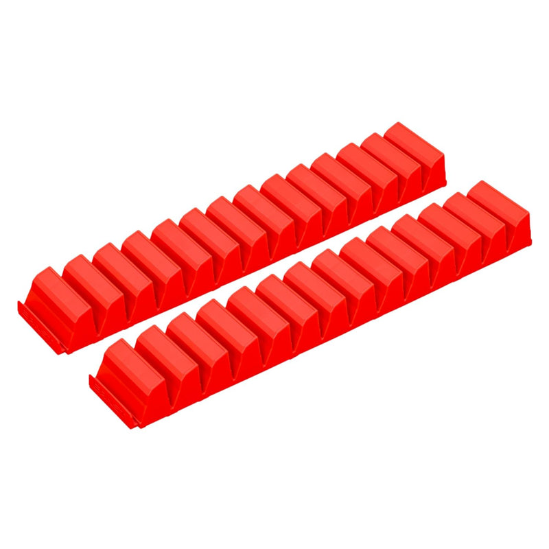 Ernst 5613M Screwdriver Pro 26 Tool Magnetic Storage Organiser Red